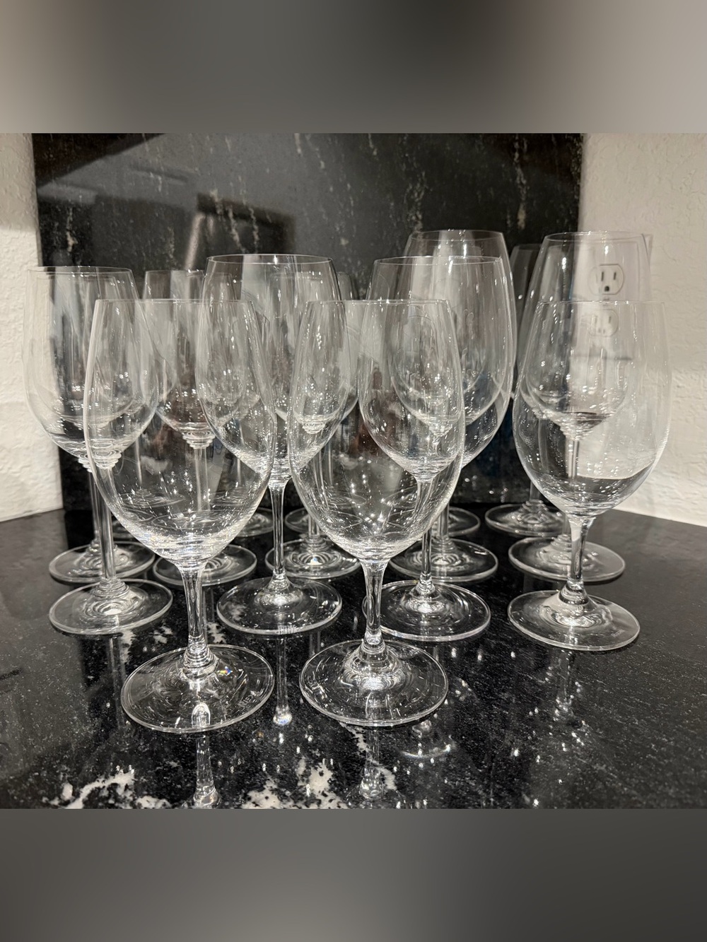 NEW RIEDEL Crystal Wine Glass Veritas LOT OF 18 Cabernet, Bordeaux Riesling $800